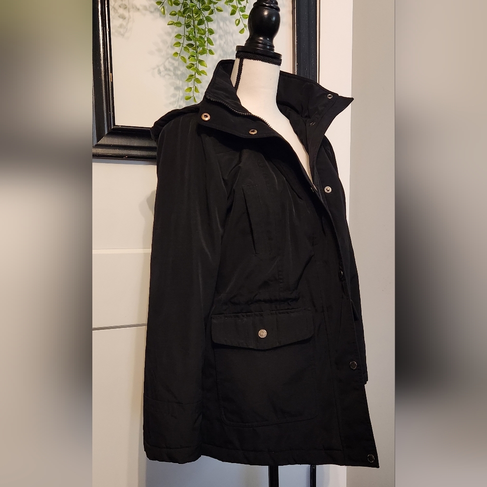 London Fog Black Women's Jacket - Picture 3 of 11